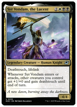 Syr Vondam, the Lucent - 0232 - Edge of Eternities - MTG - NM Ships Now - Image 1