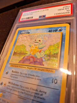 Squirtle 001/034 CLB Holo Pokemon TCG Classic Collection 2023 - PSA 10 - Image 1