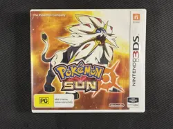 Nintendo 3DS Pokemon Sun Version Ultra Rare + Manual - Image 1