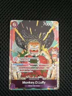 Monkey D Luffy OP07-073 BANDAI Card Games Fest 25-26 Promo One Piece Cards - Image 1