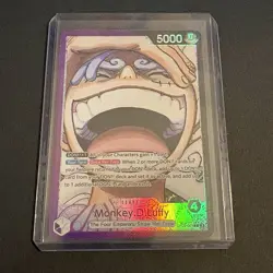 One Piece Monkey.D.Luffy OP09-061 Alternative Art Leader English Edition - Image 1