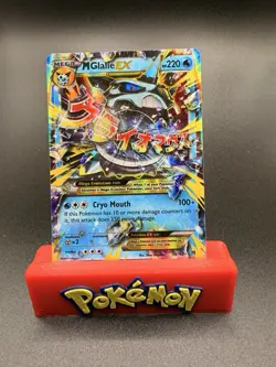 Pokemon Mega M Glalie EX Holo Card 35/162 Breakthrough Pack Fresh NM Mint - Image 1