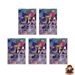 5 card Team Rocket's Murkrow AR 106/098 SV10 Glory of Team Rocket Pokemon - Image 1