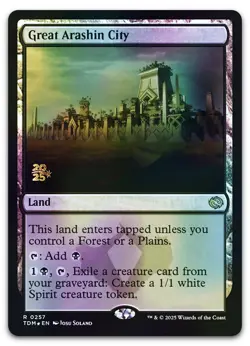 Great Arashin City #257 (Foil) (NM) Prerelease Cards PRE Magic MTG - Image 1
