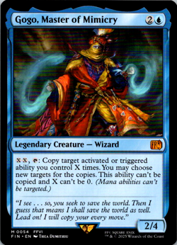 Gogo, Master of Mimicry #54 || Magic: The Gathering - Final Fantasy || 2025 - Image 1