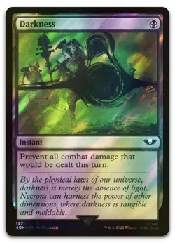 Darkness (Surge Foil) #197 (NM) Warhammer 40,000 40K Magic MTG - Image 1