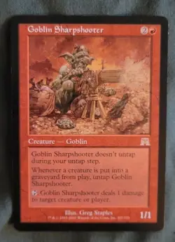 Goblin Sharpshooter - Onslaught - Magic Card - Image 1