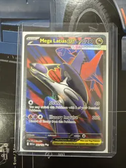 Pokemon Latias EX Mega Evolution 163/132 Ultra Rare Full Art - Image 1
