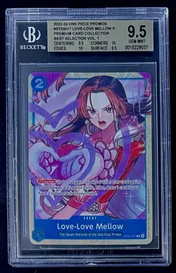 BGS 9.5 One Piece ST03-017 C Love-Love - English - Best Selection Vol.1 - Graded - Image 1