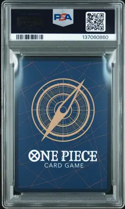2024 ONE PIECE OP08 #109 TWO LEGENDS MONKEY D LUFFY TREASURE RARE PSA 10 GEM MNT - Image 2
