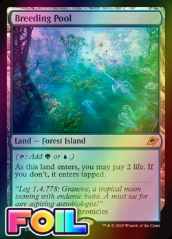 x1 Breeding Pool FOIL EOE Edge of Eternities MTG 251 M/NM 1x - Image 1