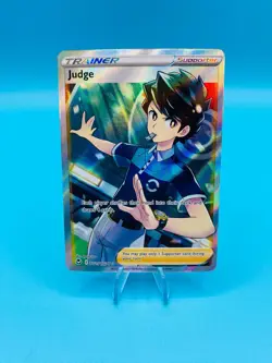 Pokemon Card Judge TG25/TG30 Silver Tempest Holo Trainer Near Mint - Image 1