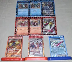 Pokemon Premium Collection Promos 9 Cards Paldean Fates Quaquaval Charizard - Image 1