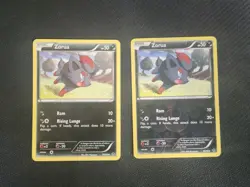 Pokemon Zorua 66/98 Non Holo & Reverse Black & White 2011 Emerging Powers - Image 1