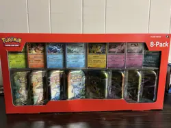 NEW Pokemon TCG Scarlet & Violet Prismatic Evolutions 8 Mini-Tin Bundle Costco - Image 3