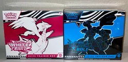 Pokemon TCG Black Bolt and White Flare Elite Trainer Box ETB Set of 2 Sealed - Image 5