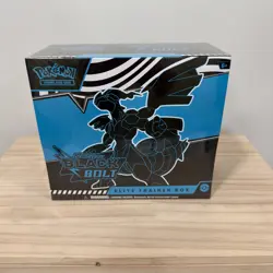 Pokemon TCG Scarlet & Violet: Black Bolt Elite Trainer Box *Factory Sealed* ETB - Image 1