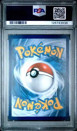 2021 POKEMON SWSH BLACK STAR PROMO #181 FULL ART/VAPOREON V PSA 9 - Image 2