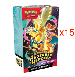 Pokemon Ascended Heroes Value Combo (x15 Booster Bundles+x6 Poster) PRESALE ✅ - Image 1