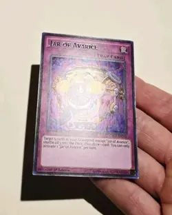 Yugioh Jar of Avarice CROS-EN074 Secret Rare 1st Edition NM - Image 3