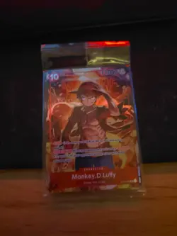 Monkey.D.Luffy Alt Art SR - ST10-006 - One Piece Treasure Boosters Promo Sealed - Image 1