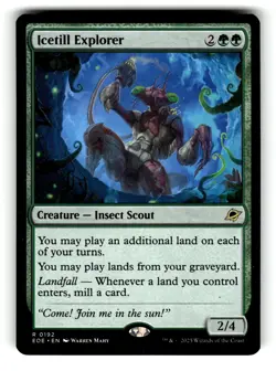 Icetill Explorer Promo Pack: Edge of Eternities 192 Near Mint - Image 1