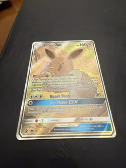 Eevee GX - SM233 Black Star Promo 2019 - Pokemon Card English (Illus. Q-rais) - Image 4