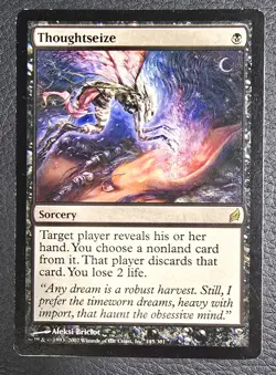 Thoughtseize Lorwyn LP Regular MTG NM Magic Card - Image 1