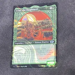 MTG MOM Multiverse Legends *FOIL* U Fynn the Fangbearer #0026 - Image 1