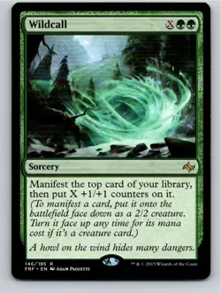 Magic the Gathering Wildcall Fate Reforged MTG Free Shipping! - Image 1