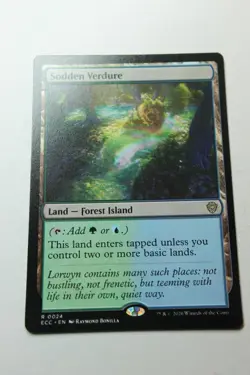 MTG Sodden Verdure x1- -Lorwyn Eclipsed Commander-Near Mint - Image 1