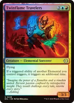 NM Foil Twinflame Travelers, MTG, Lorwyn Eclipsed, Magic the Gathering, 248 - Image 1