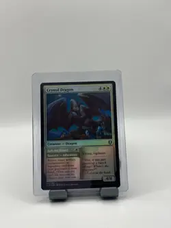 MTG, Crystal Dragon FOIL $3 ORDER MIN 12 Battle for Baldur's Gate Foil - Image 1