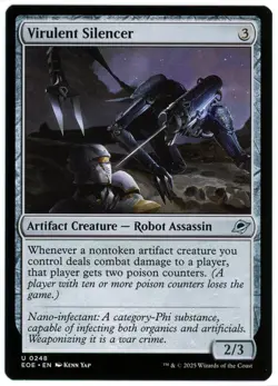 Virulent Silencer - 0248 - Edge of Eternities - MTG - NM Ships Now - Image 1