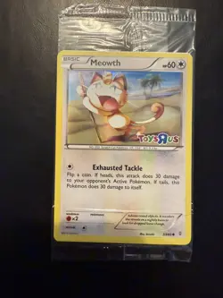 Meowth 53/83 Holo - Toys-R-Us STAMPED Sealed - Generations - Pokemon TCG 2016 - Image 1