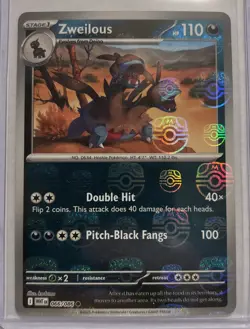Zweilous (Master Ball Pattern) 066/086 Sv: White Flare Pokemon TCG - Image 1