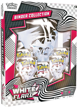 X4 Pokemon TCG Scarlet & Violet White Flare Binder Collection Box Free Ship - Image 1