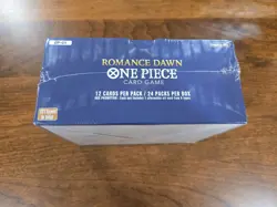 Sealed English One Piece Romance Dawn OP-01 Booster Box White Bottom-read - Image 3