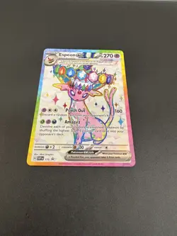 Espeon EX SVP175 Sv: Scarlet & Violet Promo Cards Holo Prismatic Evolutions - Image 2
