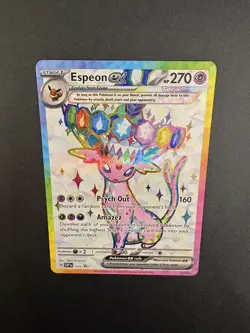 Espeon EX SVP175 Sv: Scarlet & Violet Promo Cards Holo Prismatic Evolutions - Image 5