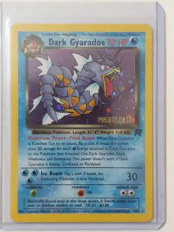 Gyarados # 82 Holo Team Rocket Vintage Prerelease Promo Pokemon Card WOTC B99 - Image 1