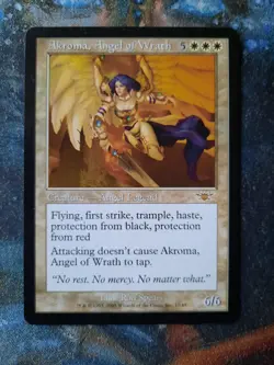 Magic the Gathering MTG - 1 x Akroma, Angel of Wrath - Legions - EX - Image 1