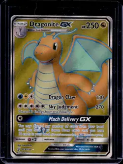 2019 Pokemon Sun & Moon Unified Minds Dragonite #229/236 - Image 1