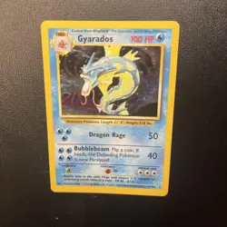 1999 Pokemon Gyarados Base Set Holo Card 006/102 - Image 5