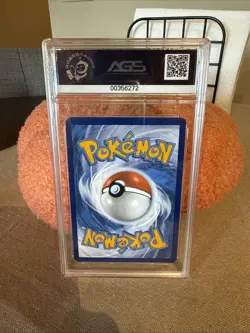 Pokemon SWSH Black Star Promo Lucario V SWSH213 AGS Mint 9 Full Art Holo 2022 - Image 2