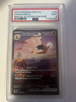 2023 Pokemon Scarlet and Violet 151 Charizard Ex PSA 9 - Image 5