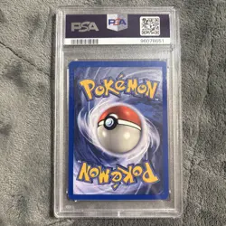 1999 Pokemon Jungle 1st Edition Pikachu Wizard Stamp Duelist Promo #60 PSA 9 - Image 2