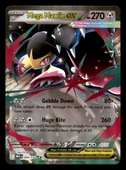 Mega Mawile ex 094/132 Double Rare Mega Evolution Pokemon Near Mint - Image 1