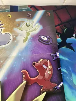 Neo Destiny Poster Japanese Darkness and to Light Pokemon Gengar Tyranitar A3 - Image 5