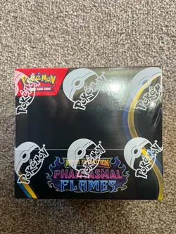 Pokemon TCG: Mega Evolution -Phantasmal Flames Booster Display (36 Packs) Sealed - Image 1